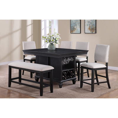 CrownMark Regent 6-piece Dining Set