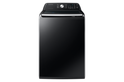 Samsung WA47CG3500AV 4.7 cu. ft. Smart Top Load Washer with Active WaterJet – Brushed Black