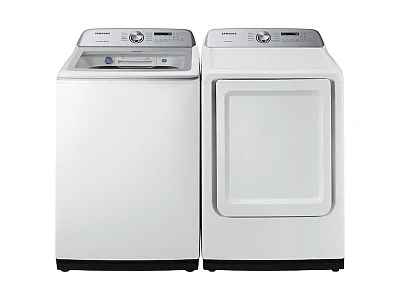 Samsung Washer & Dryer Set, (White)