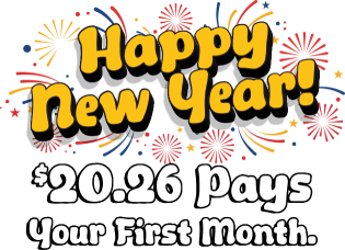 Happy new year! Celebrate with an exclusive offer!