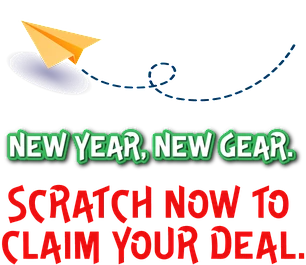 New year, new gear. Scratch now to claim your deal.